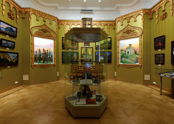 Русский зал до захвата Музея