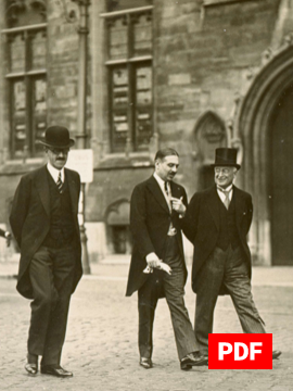 Делегаты II Международной конференции «За Пакт Рериха» в г. Брюгге (Бельгия). Август, 1932 г.